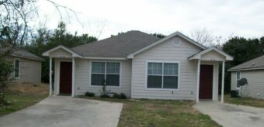 407 (A) N. 6th Temple, TX 76501-Section 8 Accepted